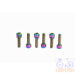 RISK 龍頭螺絲 鈦合金 附墊片【輕量單車】全新盒裝 M5x18mm 6入