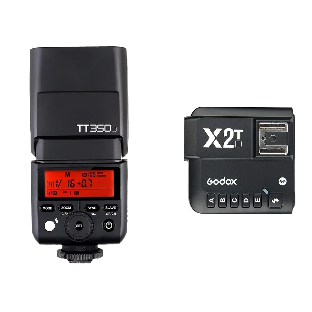 Godox 神牛 TT350F + X2T 發射器 機頂閃光燈 Fuji TT350 送柔光罩 相機專家 公司貨