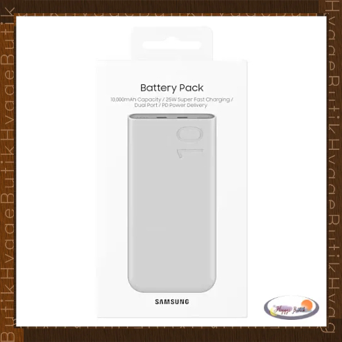 極速出貨🔥 SAMSUNG 三星 ｜雙向閃充行動電源 10000mAh 25W Type C 大容量行動電源