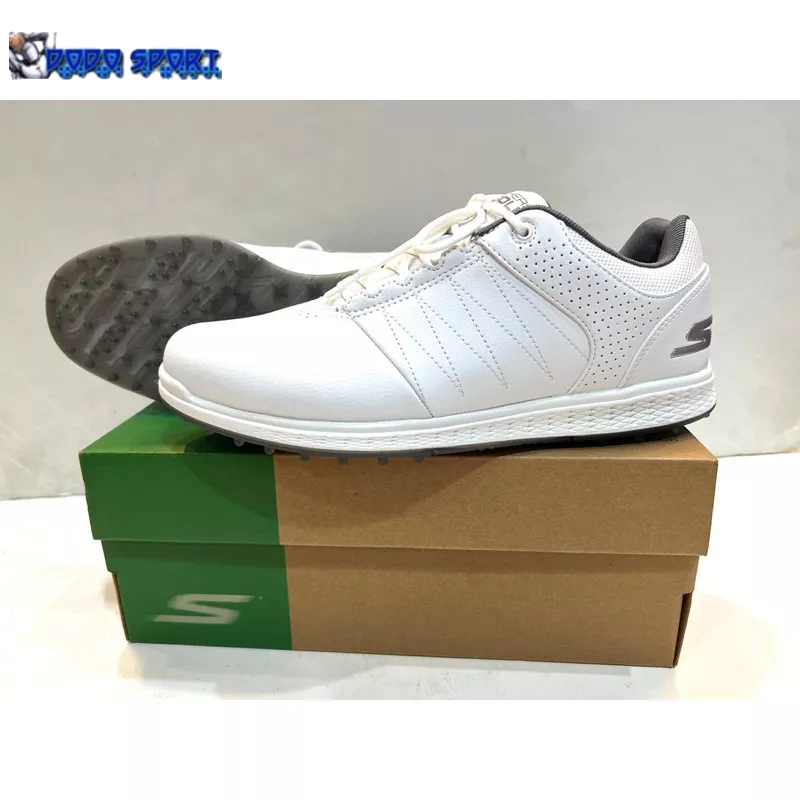 ＊dodo_sport＊SKECHERS GO GOLF Pivot 高爾夫球鞋(無釘)#54545WGY(白灰