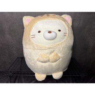 【喵喵】✧San-X臺灣正版授權 角落生物18吋坐姿貓裝款【貓咪】大娃娃 99免運