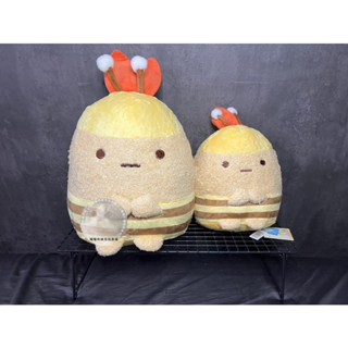 【喵喵】✧San-X臺灣正版授權 角落生物18吋12吋花園款 蜜蜂裝【炸蝦】大娃娃 角落生物抱枕 角落生物娃娃