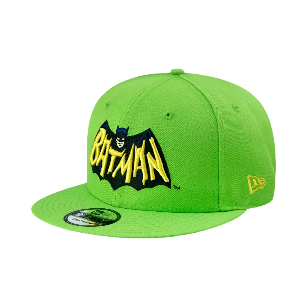 NEW ERA 9FIFTY 950 蝙蝠俠 BATMAN 棒球帽 1960 80 TH 綠 棒球帽 【TCC】