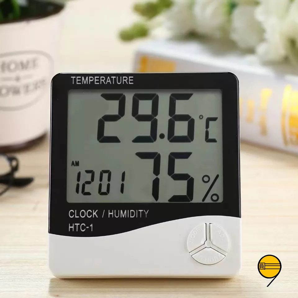 溫濕度測量器 多功能電子溫度計 電子溼度計 室內家用 溫度計 濕度計 溫濕度測量器 體溫計 濕度測量器 電子溫濕度器