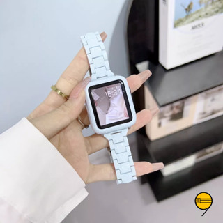 錶帶+保護殼 一體錶帶 適用於 Apple Watch 10 9 8 7 6 5 4 SE 46mm 42mm 44mm