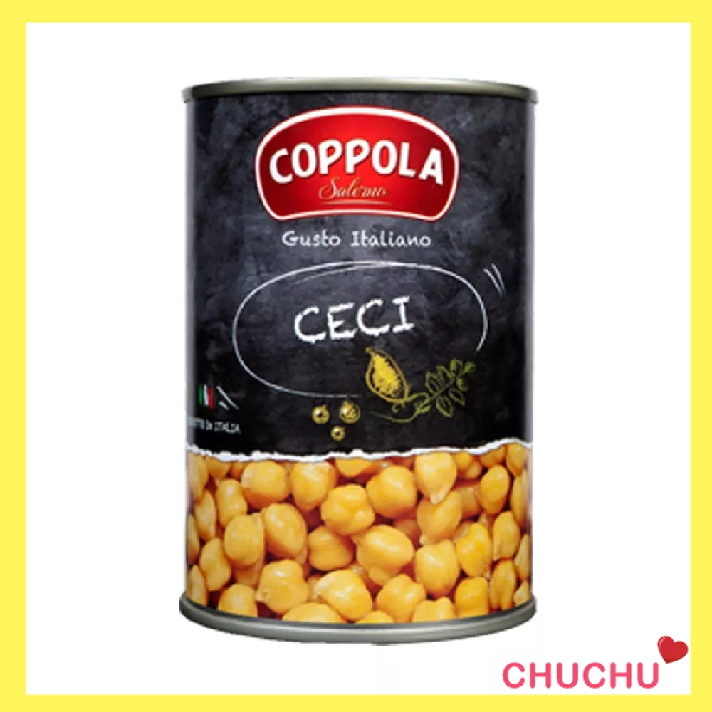 Coppola 義大利鷹嘴豆 400g、2500g 雪蓮子 埃及豆 雞豆 熟食 植物性蛋白質 ⭐️啾啾小舖⭐️