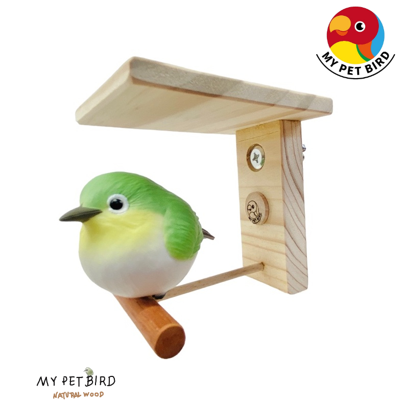 MY PET BIRD  綠繡眼小涼亭 |小窩 |開放式鳥窩 W404