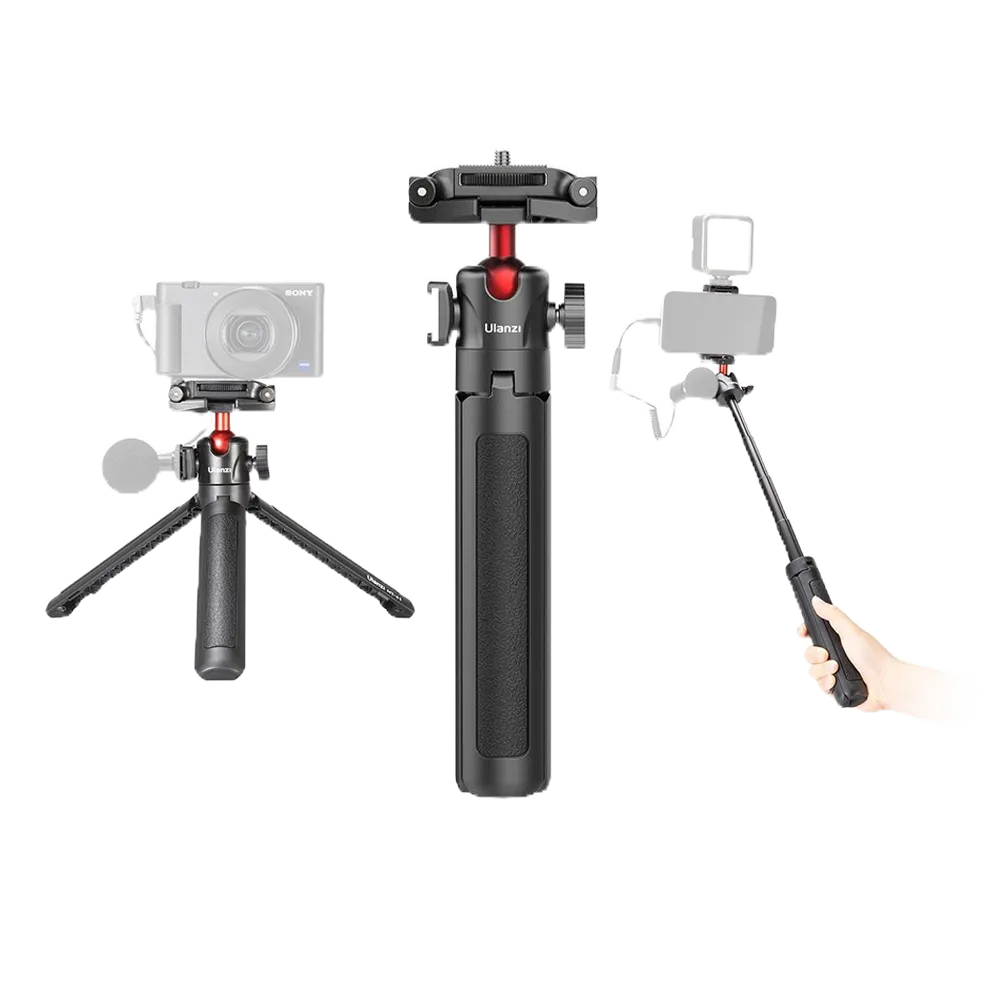 Ulanzi MT-41 折疊手機夾款球頭雲台三腳架 多功能雲台自拍棒 適用手機相機 擴充冷靴 [相機專家] [公司貨]