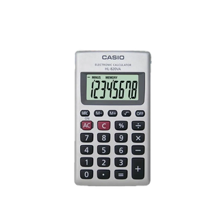 CASIO計算機 國家考試專用機 輕巧商用款 8位數 商業用 保證全新公司貨 正品 2年保固 HL-820VA
