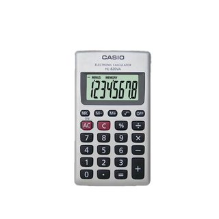 CASIO計算機 國家考試專用機 輕巧商用款 8位數 商業用 保證全新公司貨 正品 2年保固 HL-820VA