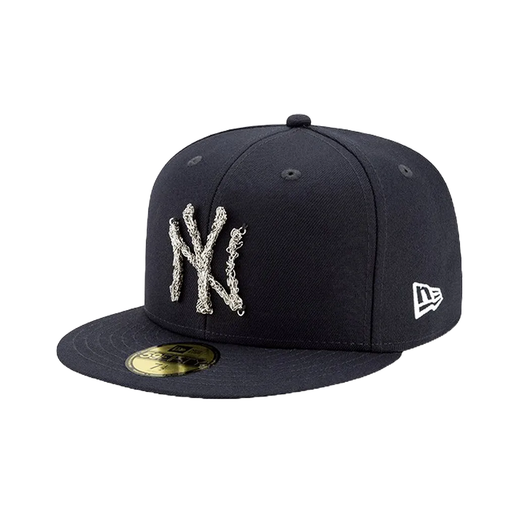 NEW ERA 59FIFTY 5950 METAL MELT 3D金屬列印效果 洋基 NY 棒球帽 全封式【TCC】