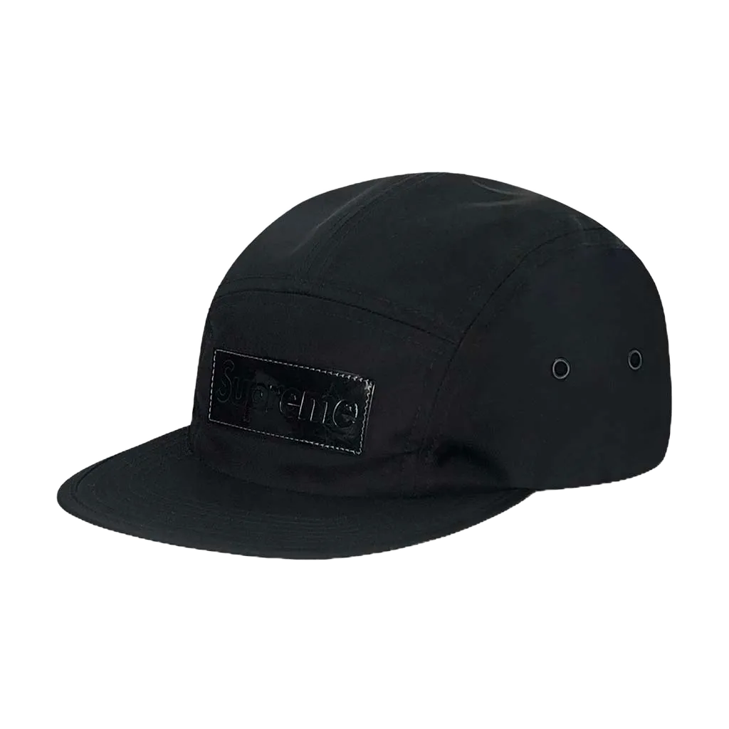 SUPREME LOGO CAMP CAP 黑色 五分帽 五分割帽【TCC】