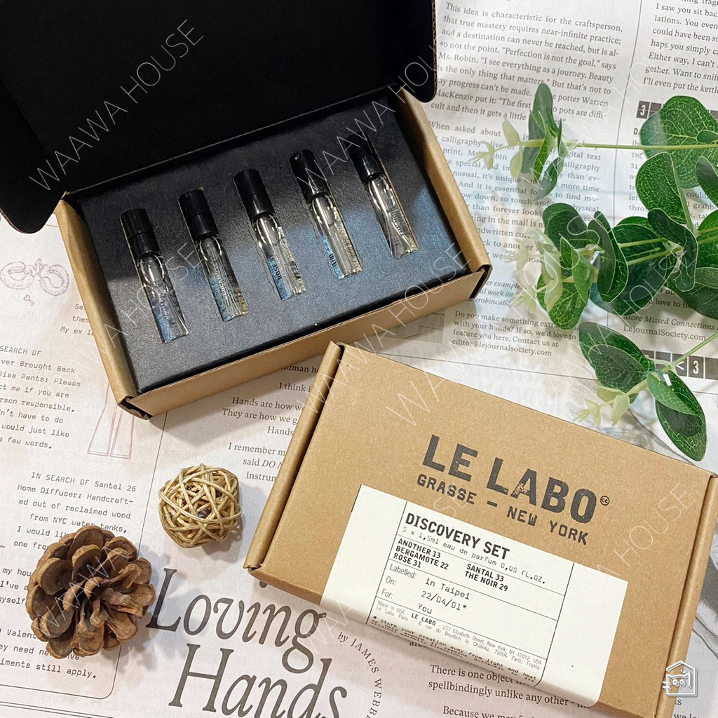 【Le Labo】香氛體驗組 discovery set 組合 針管 檀香33 黑茶29 玫瑰31 ANOTHER13
