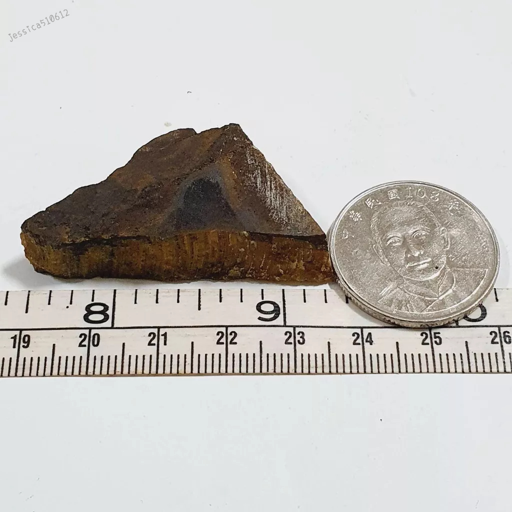 16.5g 黃色 虎眼石 原礦 原石 礦石 J926S 擺件 收藏