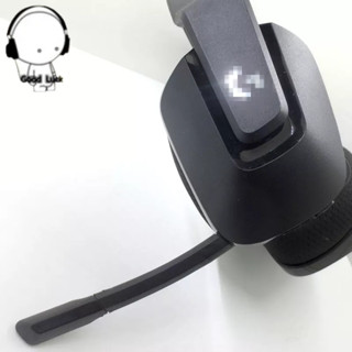 音頻線 適用羅技Logitech G733 無線遊戲耳機配件咪頭咪桿話筒 麥克風