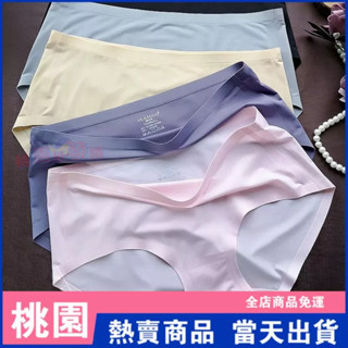 日本熱銷款 超涼感 無痕冰絲內褲 冰絲內褲 女生內褲 無痕內褲 中腰內褲 涼感內褲 棉質內褲 透膚內褲