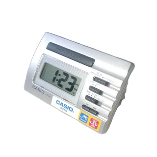 CASIO電子鬧鐘 經緯度鐘錶 貪睡+桌上型+燈光照明【保證臺灣卡西歐公司代理貨~開學價超低價↘】DQ-541D-8