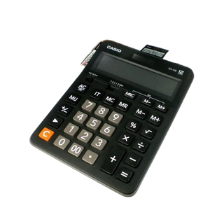 CASIO計算機 經緯度鐘錶 桌上型 12位數 大型款 稅/利率 公司行號 會計 考試專用 公司貨正品 GX-12B