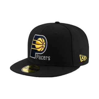 NEW ERA 59FIFTY 5950 NBA 印第安納 溜馬隊 黑 棒球帽 鴨舌帽 帽子【TCC】