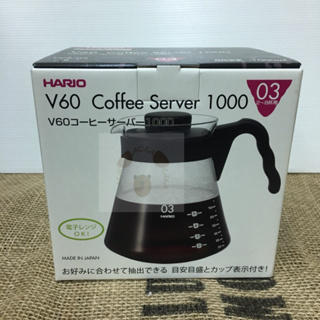 【HARIO】VCS-03B 可微波耐熱咖啡壺 1000ml