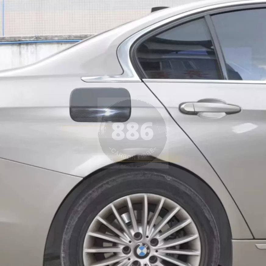 【全台可安裝】適用於BMW 寶馬3系 F30改裝高品質碳纖維加油箱蓋 燃料氣罐蓋 卡夢空力套件