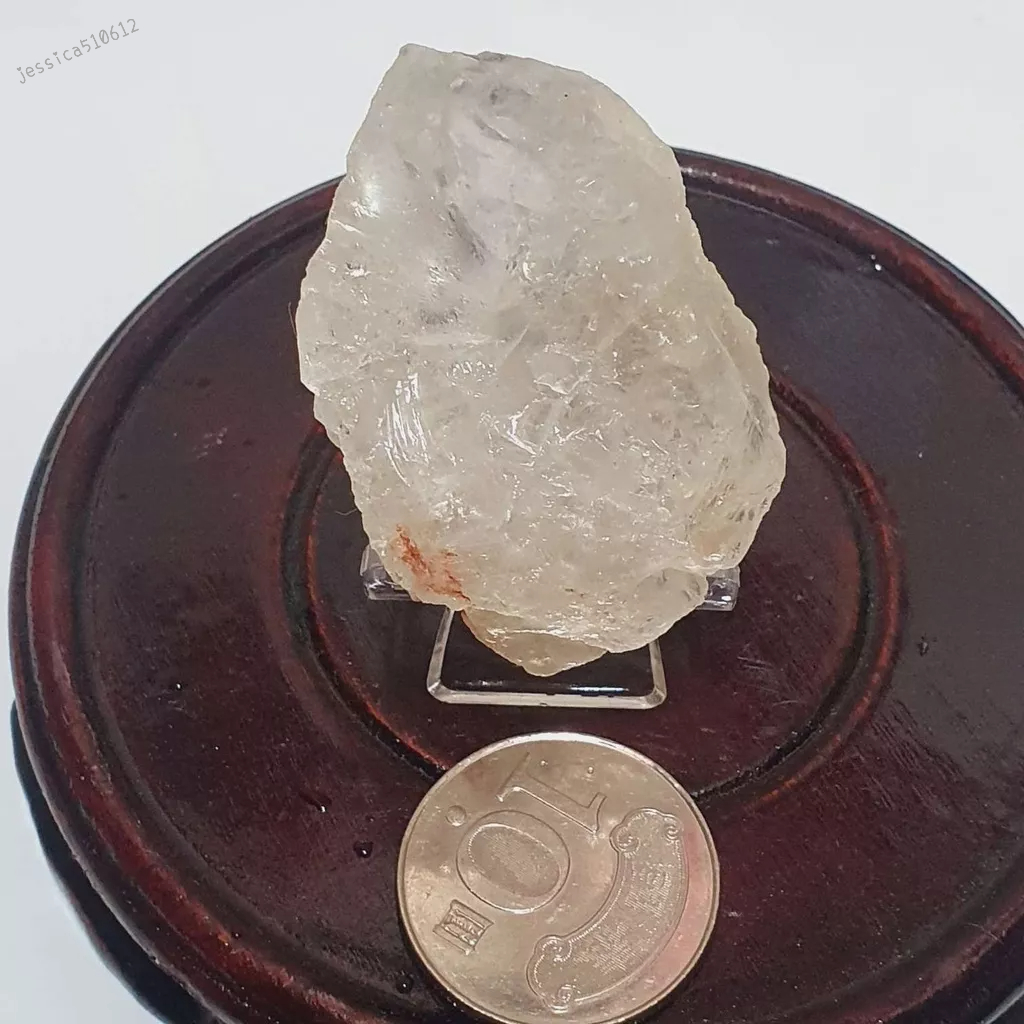黃水晶 +架 礦石 J926S 原石 原礦 水晶 擺件 教學 標本 收藏 5