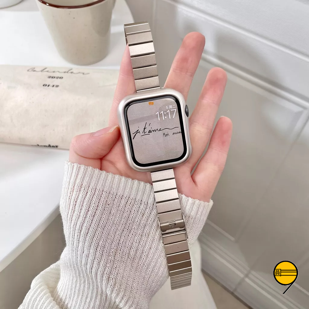 手錶保護殼 適用於 Apple Watch 9 半包保護殼 8 7 6 5 SE 41mm 45mm 49mm 保護框