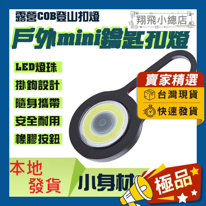 本地發貨◢戶外迷你登山扣燈 爆閃LED燈扣 迷你定位燈 鑰匙扣 手電筒 戶外手電筒夜釣燈 露營LED燈 登山定位燈