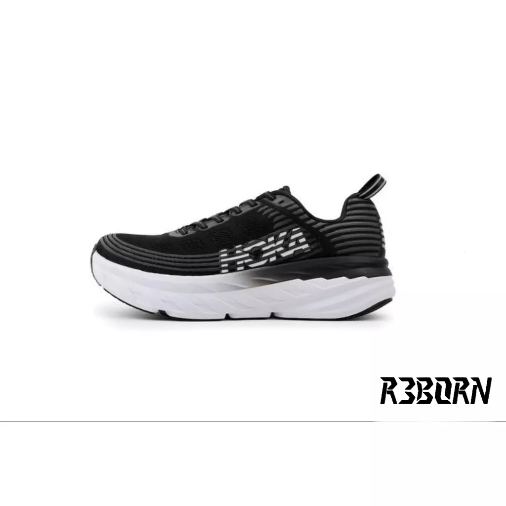 【一中門市R3BORN】HOKA ONE ONE BONDI 6 BLACK 二手 球鞋