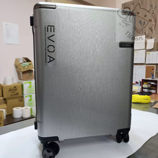 全新唯一現貨⚡ SAMSONITE EVOA 四輪登機箱 銀色 深灰色 20吋 行李箱 10年保修 新秀麗