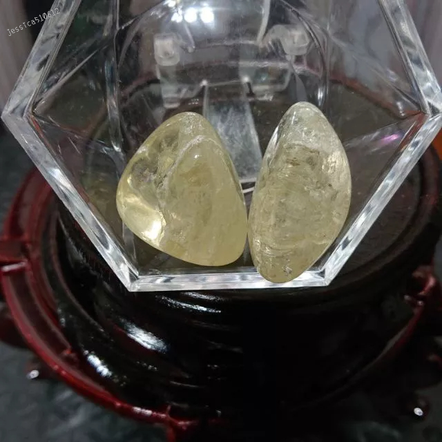 黃水晶 天然 水晶 拋光 原石 礦物 晶體 標本 愈療能量石 教學 消磁石 玉 擺飾 藝術品 風水 隨機出貨 一入