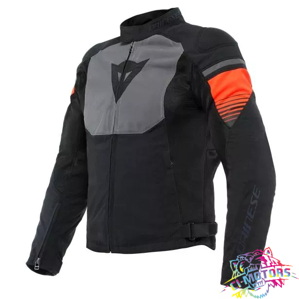 [CI-MOTORS]DAINESE AIR FAST TEX JACKET 黑灰紅 防摔衣