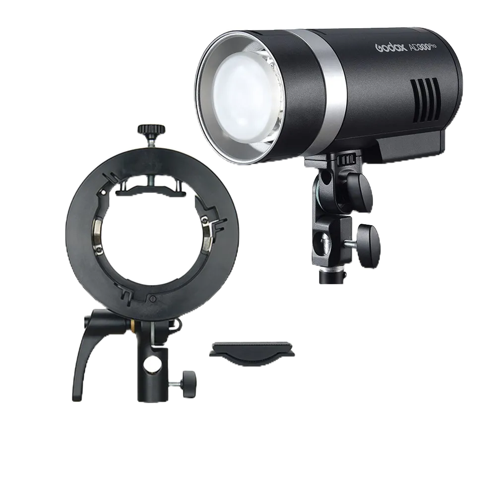 Godox 神牛 AD300Pro + S2 閃光燈支架 套組 TTL 外拍 棚拍 相機專家 [公司貨]