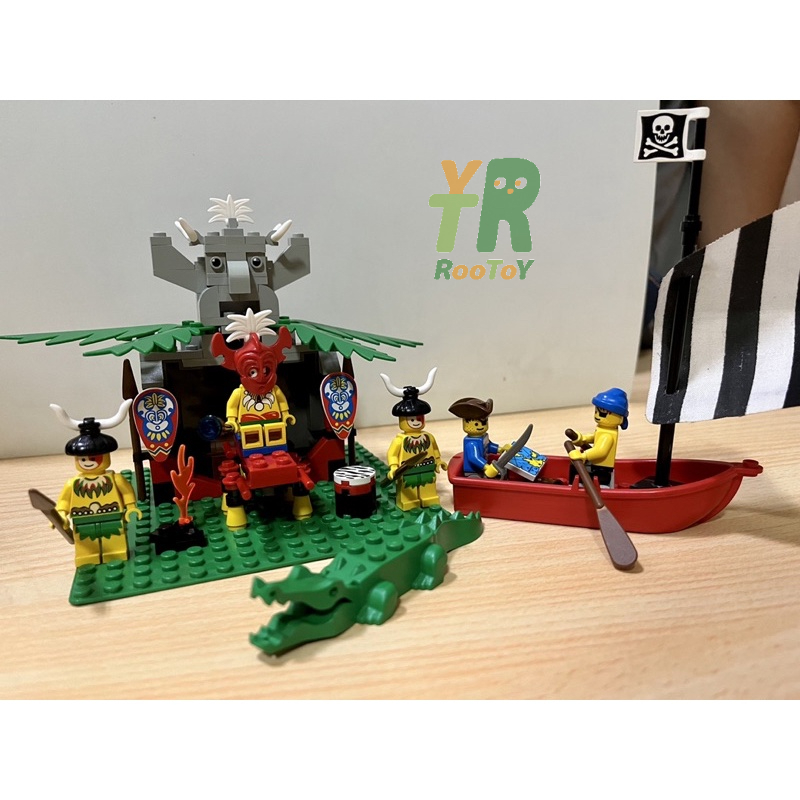 「大根」Lego 6262 絕版食人族 海盜