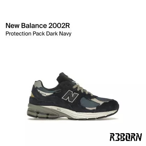 【一中門市R3BORN】NEW BALANCE 2002R PROTECTION PACK DARK NAVY 二手