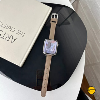 蘋果真皮錶帶 適用 Apple Watch 10 9 8 S7 S6 SE 蘋果手錶錶帶 42mm 46mm 49mm