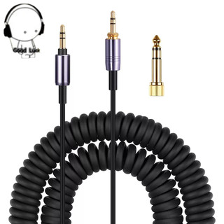 音頻線 適用於索尼耳機線WH-1000XM3 XM2 XM4/H900N H800 彈簧音頻線材