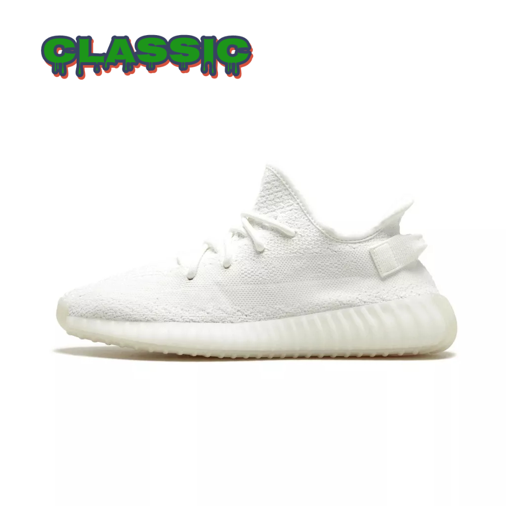 分期0利率 ADIDAS YEEZY BOOST 350 V2 小白鞋 全白鞋 休閒鞋 鞋子 透氣網面鞋 CP9366