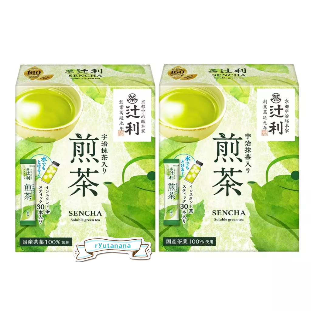 【現貨】日本進口 辻利 宇治抹茶 煎茶 30入 即溶包
