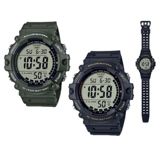 經緯度鐘錶 CASIO電子錶 加長錶帶設計 年度新款 大螢幕大字體顯示 10年電池系列 運動錶 AE-1500WHX