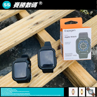 新款蘋果戰術錶帶 一體錶帶+錶殼 全面保護蘋果手錶Apple Watch Series 7/SE/6/5 賽勝3C