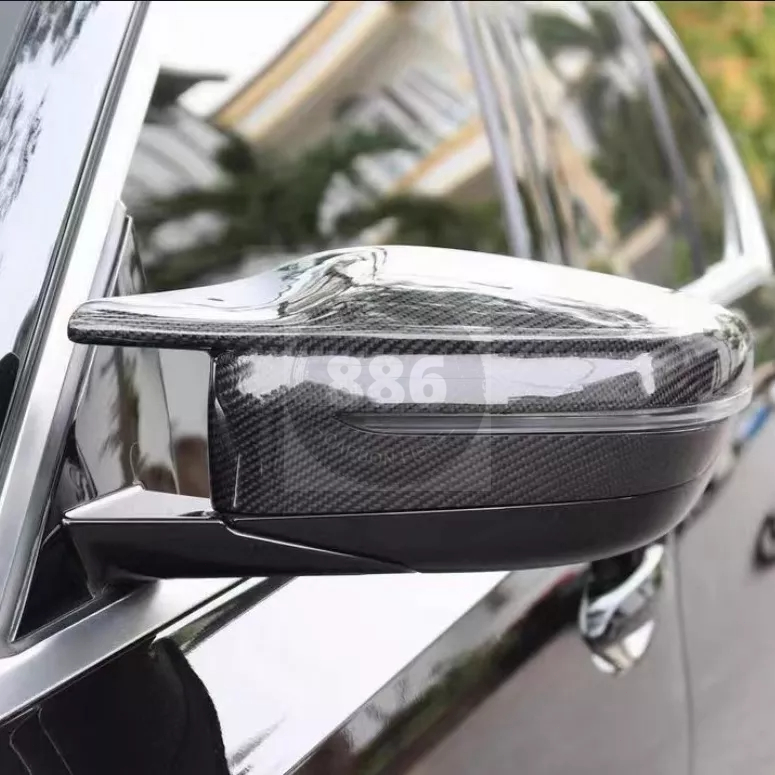【全台可安裝】適用於BMW 寶馬 3系 G20改裝高品質碳纖維替換式牛角後視鏡殼 後視鏡保護殼