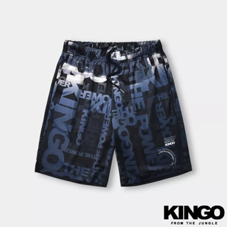 KINGO男款｜機能涼感系列｜轉印運動短褲<M-XL>211325｜官方直營