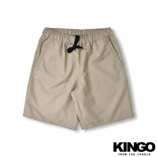 kingo男款｜卡其吸濕排汗休閒短褲<m-4xl>k41304-14｜官方直營