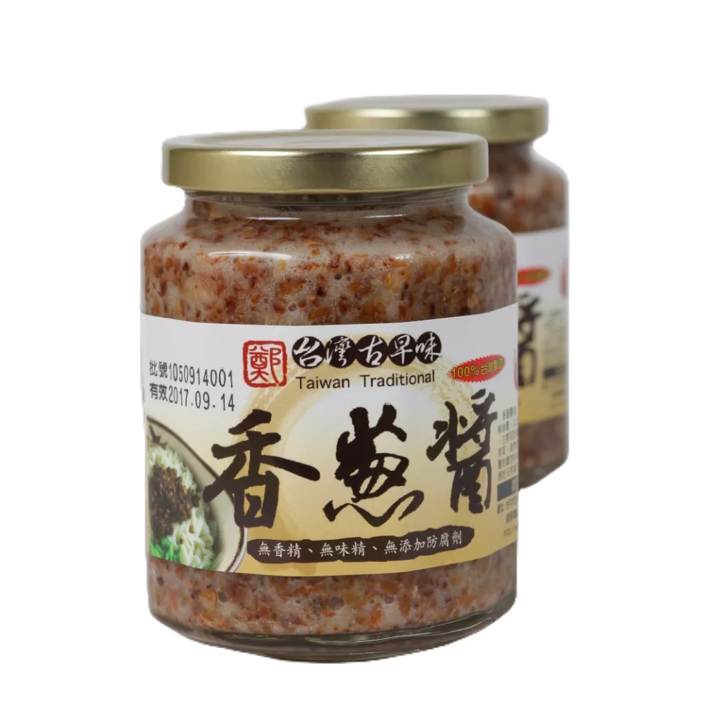 【鄭記油蔥酥】台灣古早味香蔥醬400g(豬油款） (2入/組)