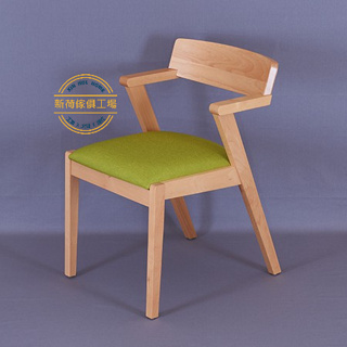 【新荷傢俱工場】 KB CX155 黃金企鵝(山毛櫸)餐椅 實木餐椅 洽談椅 書桌椅