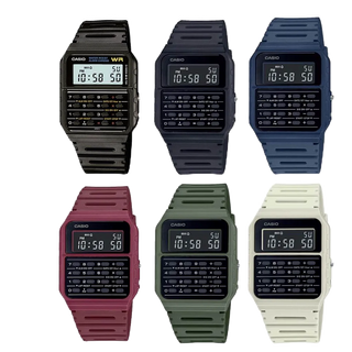 經緯度鐘錶 CASIO手錶推薦 | 經典復古設計搭載計算機功能 簡約方便攜帶 計算、時間、日曆、鬧鐘CA-53WF