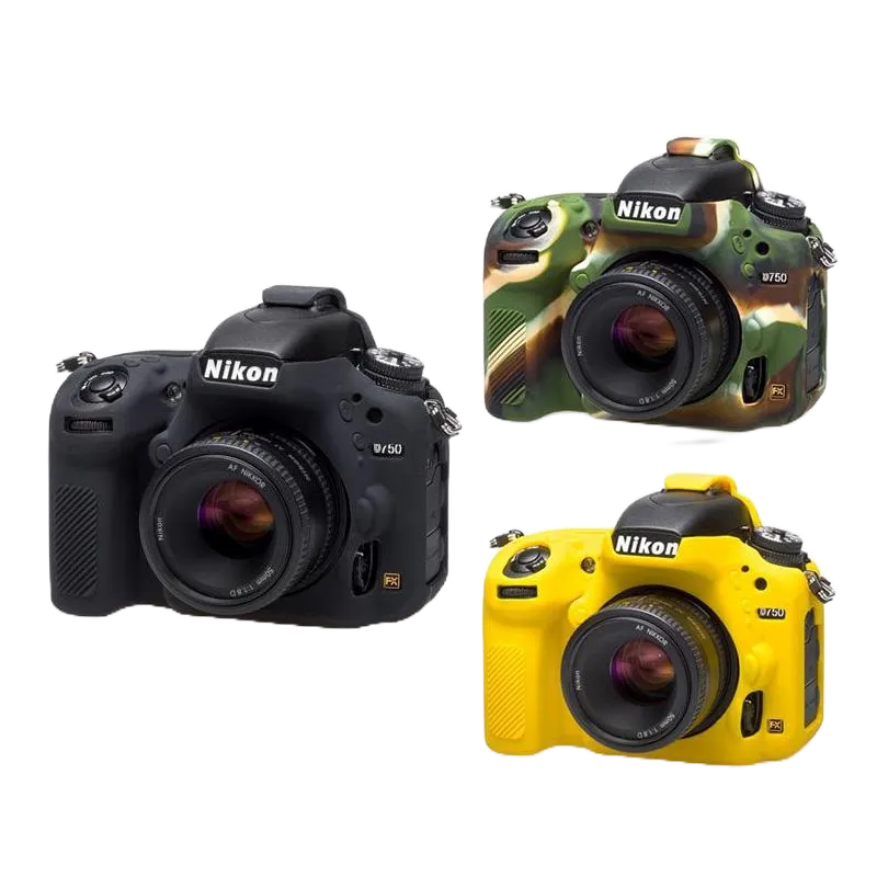 easyCover 金鐘套 Nikon D750 適用 果凍 矽膠 保護 防塵套 相機專家 公司貨