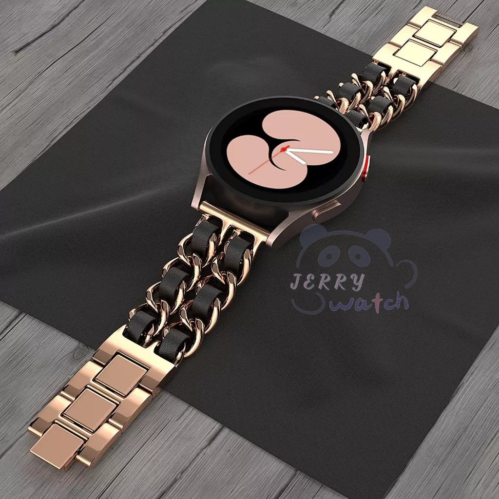 Amazfit錶帶 華米 GTR系列錶帶 22mm通用 GTR 2 3 4 2e 不鏽鋼 鏈式錶帶 小香風錶帶