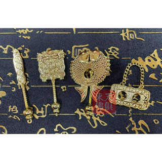 【東天佛俱】七爺八爺法器 謝範將軍 火簽 虎牌 羽扇 方銬 刑具 大二爺伯 神明用品
